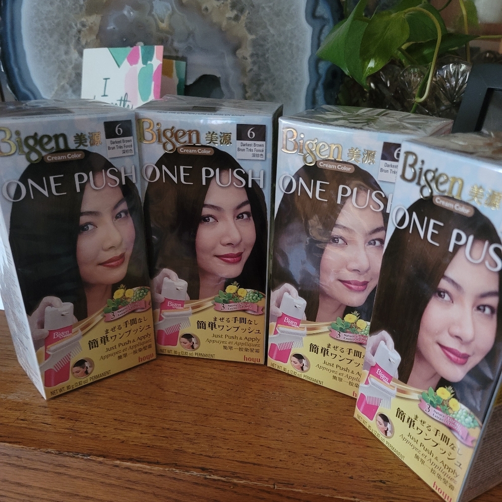 Bigen One Push Hair Color Cream